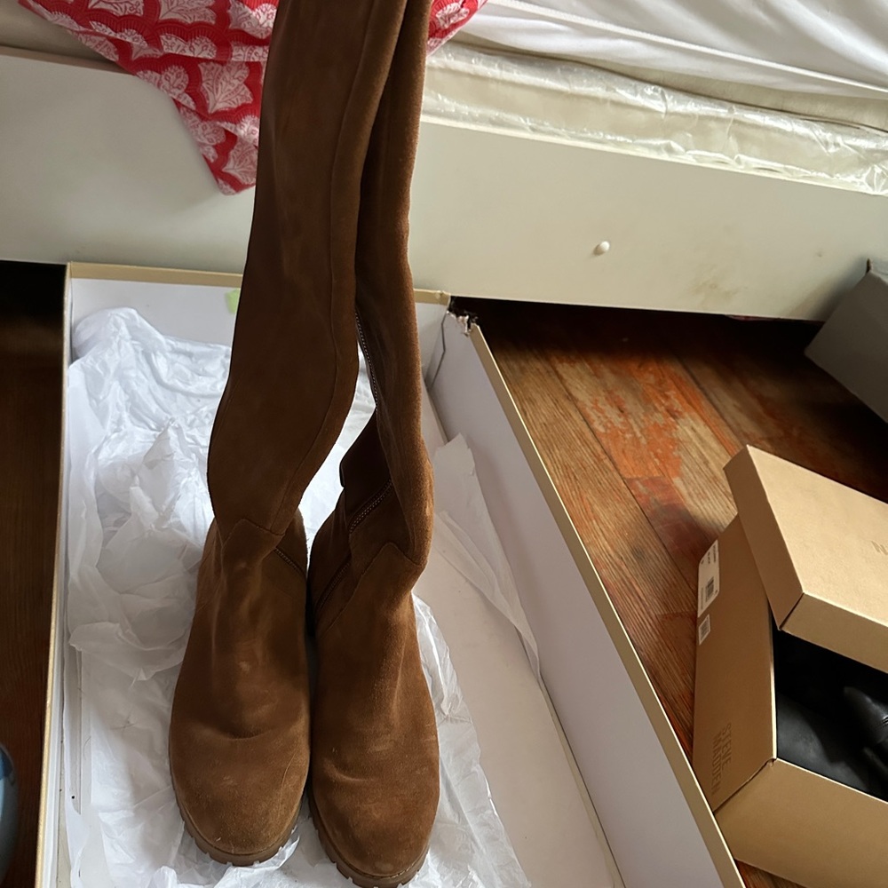 Michael Kors Brown Over the Knee Boots